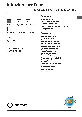 INDESIT BAAN 40 FNF NXD SD