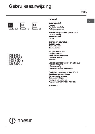 INDESIT IF 88KGP.A IX