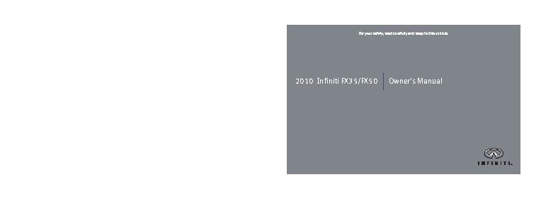 INFINITI FX50 (2010)