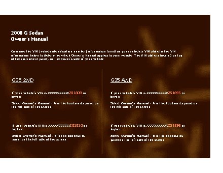 INFINITI G35 Sedan (2008)