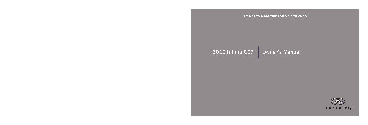 INFINITI G37 Sedan (2010)