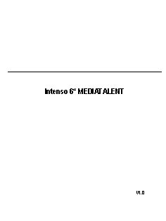 INTENSO 6 Media Talent