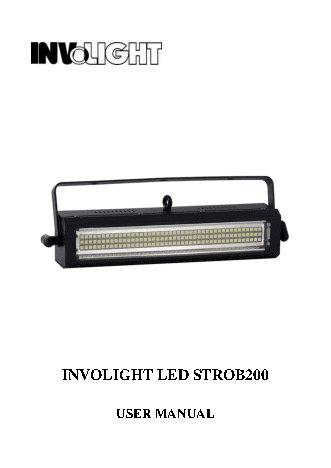 INVOLIGHT LED STROB200