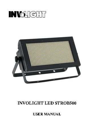 INVOLIGHT LED STROB500