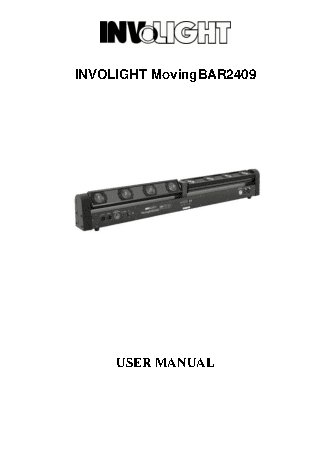 INVOLIGHT MovingBAR2409