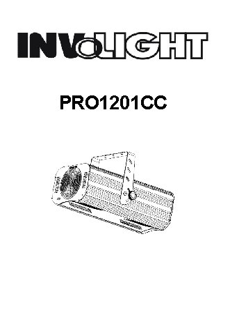 INVOLIGHT PRO1201CC