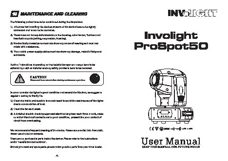 INVOLIGHT PROSPOT50
