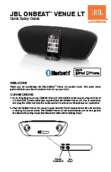 JBL OnBeat Venue LT