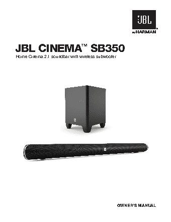 JBL SB350