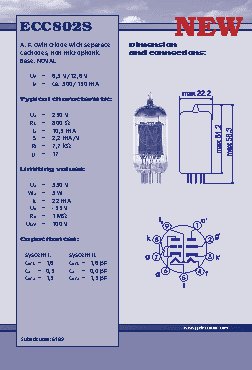 JJ ELECTRONIC ECC802 S