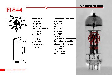 JJ ELECTRONIC EL844 (matched)