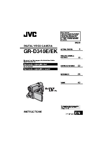 JVC GR-D340EK