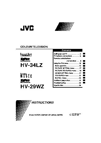 JVC HV-29WZ
