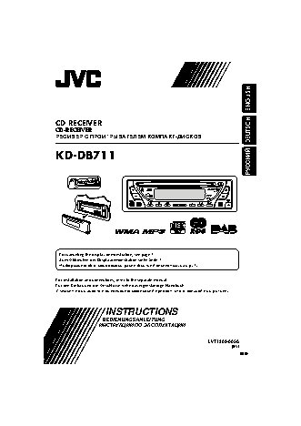 JVC KD-DB711