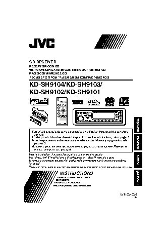 JVC KD-SH9102 / KD-SH9103 / KD-SH9104