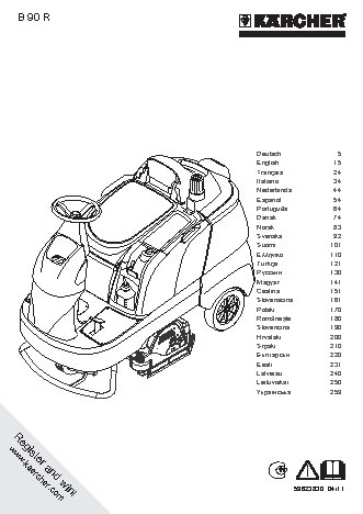 KARCHER B 90 R Classic Bp
