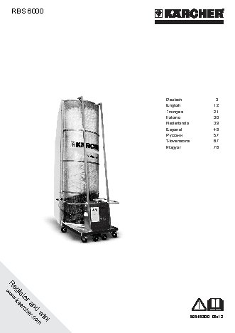 KARCHER RBS 6012