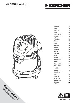 KARCHER WD 3.800 M eco!ogic (ecologic)