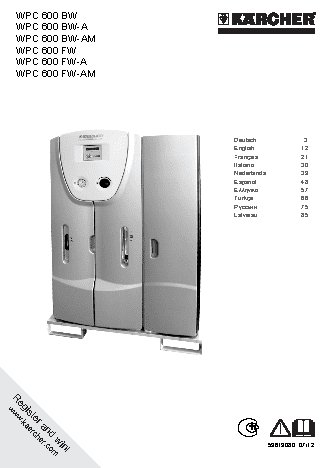 KARCHER WTC 600 MP-A-D