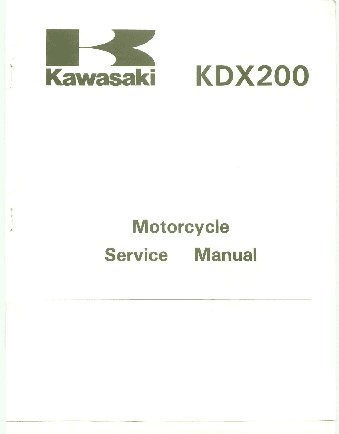KAWASAKI KDX200 (1989-1994)