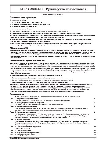 KORG AX300G