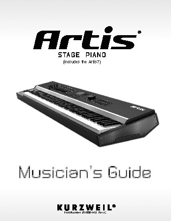 KURZWEIL ARTIS
