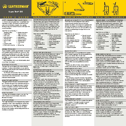 LEATHERMAN Super Tool 200