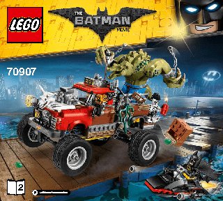 LEGO Batman Movie 70907 Хвостовоз Убийцы Крока