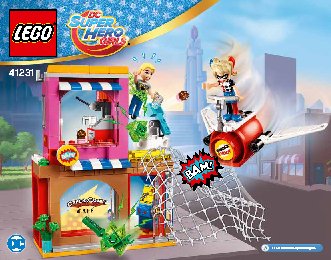 LEGO DC Super Hero Girls 41231 Харли Квинн спешит на помощь