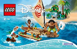 LEGO Disney Princess 41150 Путешествие Моаны через океан