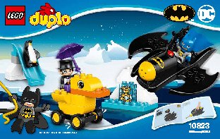 LEGO DUPLO 10823 Приключения на Бэтмолёте