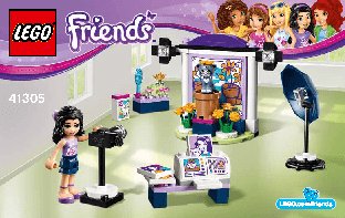 LEGO Friends 41305 Фотостудия Эммы