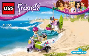 LEGO Friends 41306 Пляжный скутер Мии