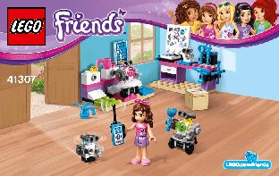 LEGO Friends 41307 Творческая лаборатория Оливии