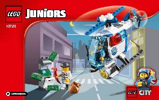 LEGO Juniors 10720 Погоня на полицейском вертолёте