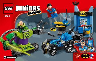 LEGO Juniors 10724 Бэтмен и Супермен против Лекса Лютора