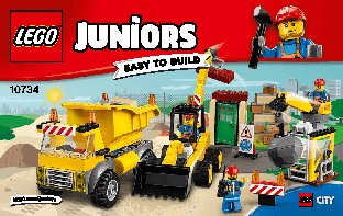 LEGO Juniors 10734 Стройплощадка