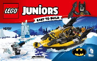 LEGO Juniors 10737 Бэтмен против Мистера Фриза