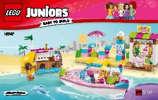 LEGO Juniors 10747 День на пляже с Андреа и Стефани