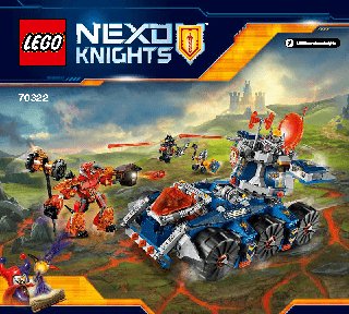 LEGO NEXO KNIGHTS 70322 Башенный тягач Акселя