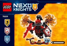 LEGO NEXO KNIGHTS 70338 Генерал Магмар - Абсолютная сила