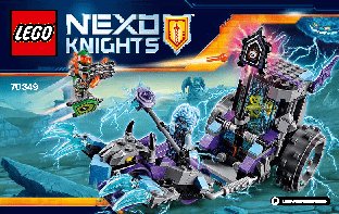 LEGO NEXO KNIGHTS 70349 Мобильная тюрьма Руины
