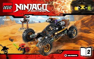 LEGO Ninjago 70589 Горный внедорожник