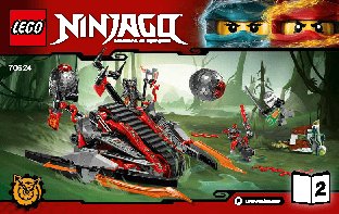 LEGO NINJAGO 70624 Алый захватчик