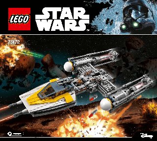 LEGO SW 75172 Звёздный истребитель типа Y