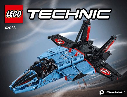 LEGO Technic 42066 Сверхзвуковой истребитель