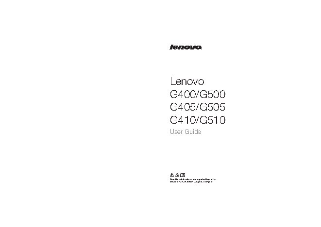 LENOVO IdeaPad G505 G500