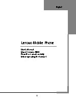 LENOVO IdeaPhone A800