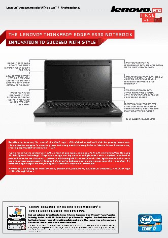 LENOVO ThinkPad Edge S430