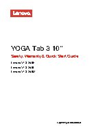 LENOVO Yoga Tab 3 YT3-X50 LTE 16Gb